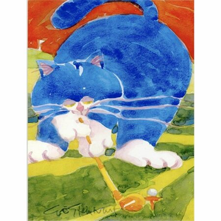 PATIOPLUS Blue Cat Golpher Flag Canvas House Size PA3426990